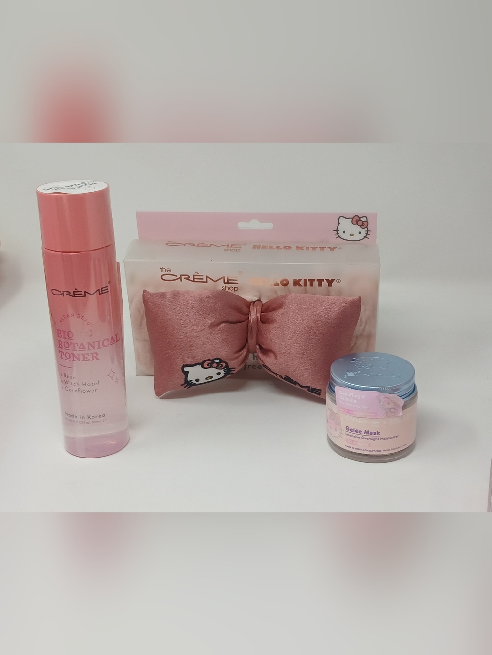 The Crème Shop x Hello Kitty Pink Beauty Skincare Bundle